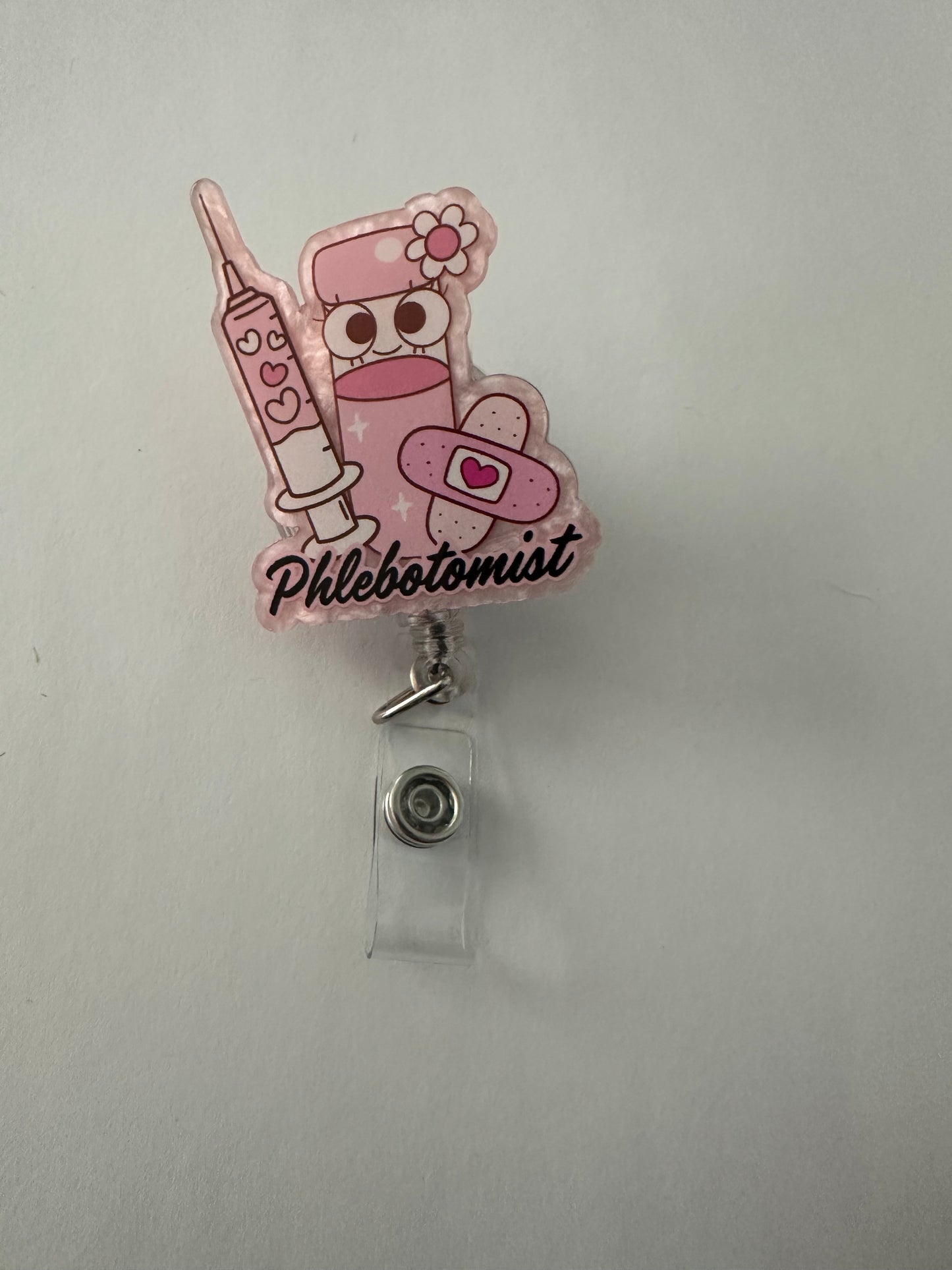 Phlebotomist Badge Reel