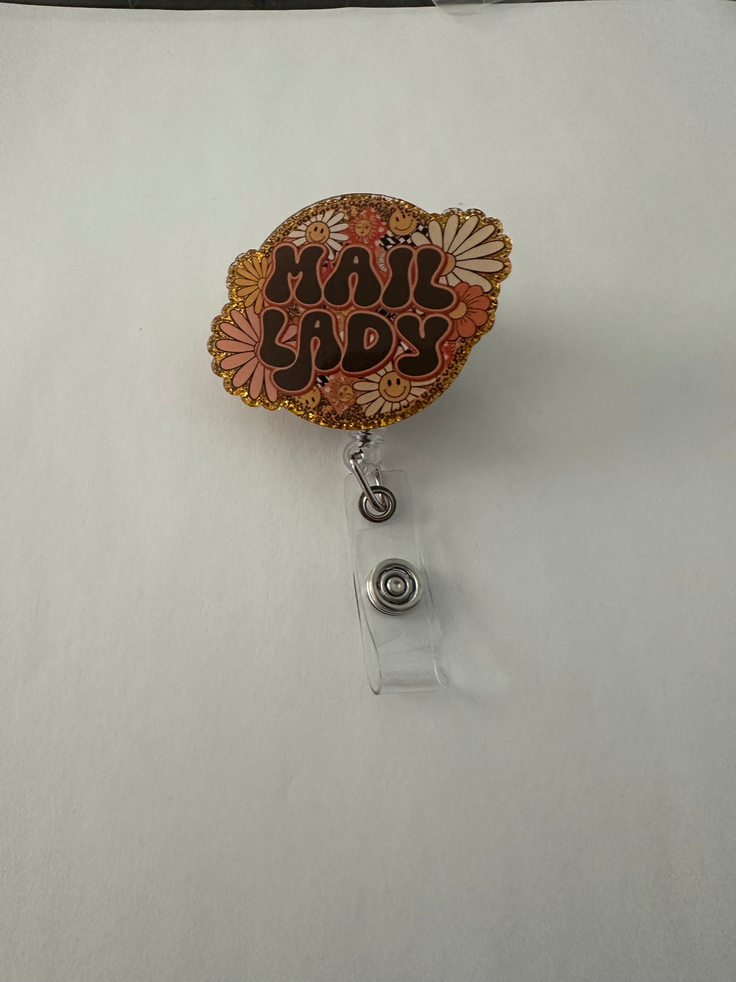 Mail Lady Badge Reel
