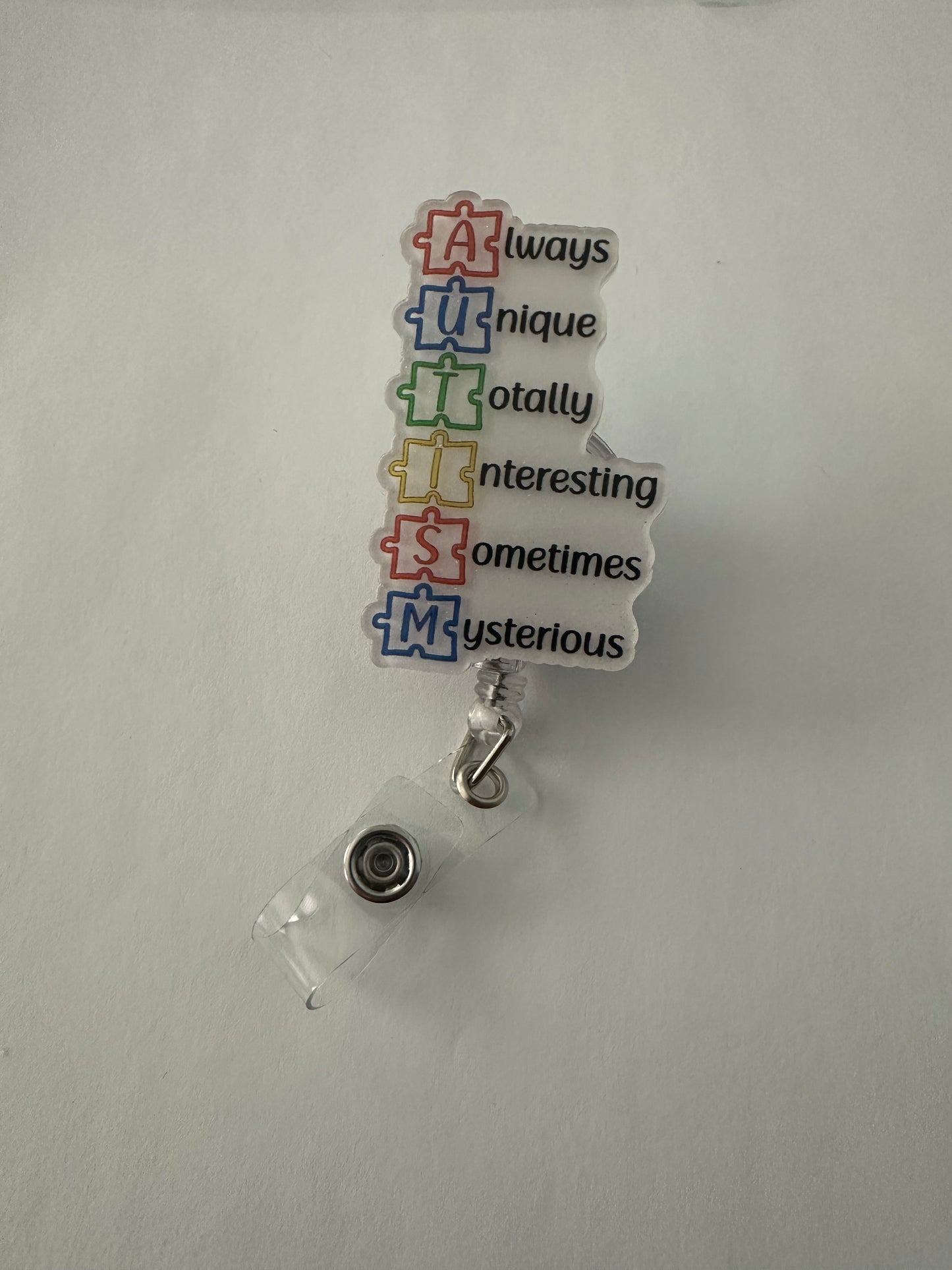 Autism Badge Reel