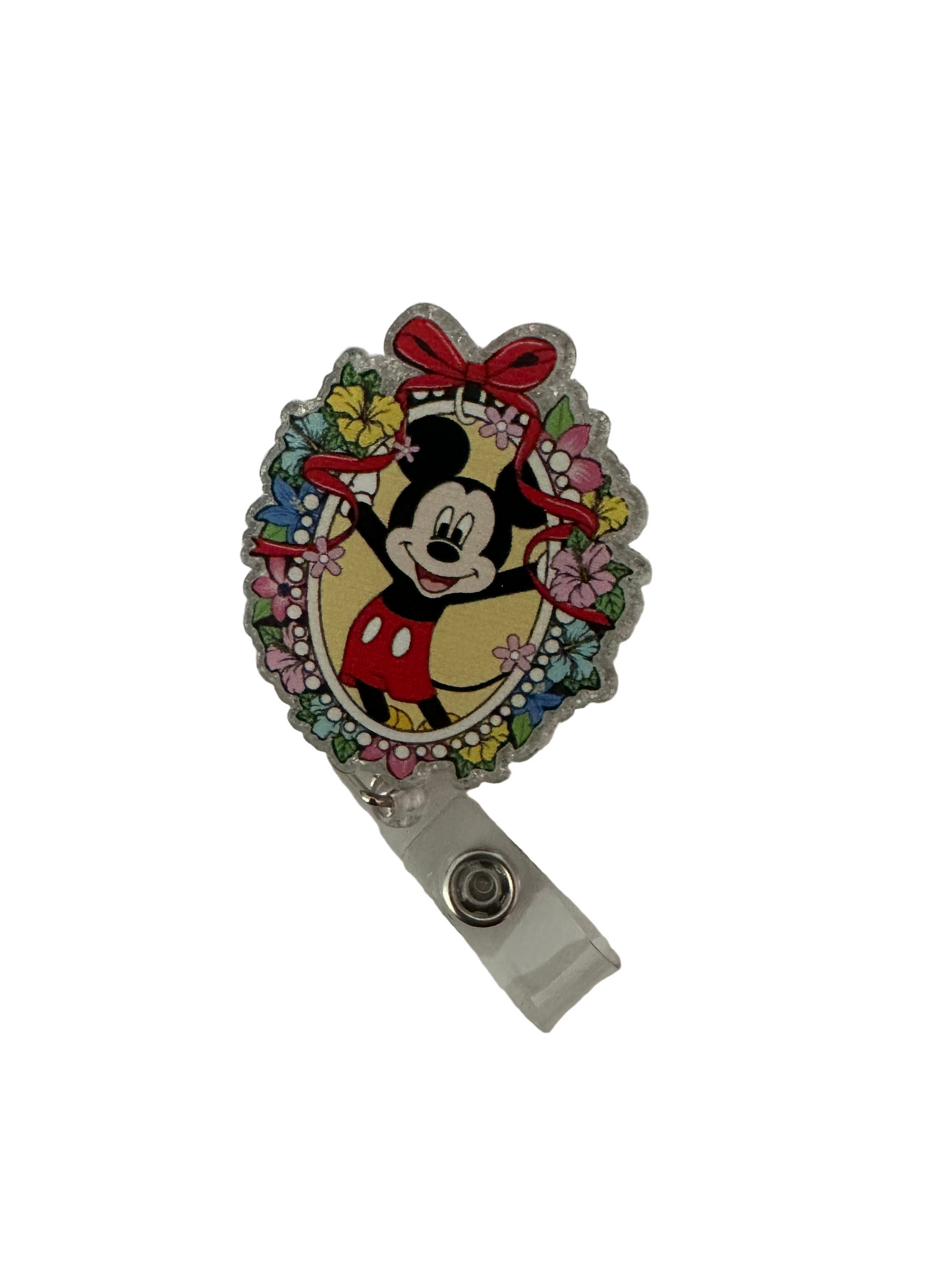 Mouse Couple Badge Reel