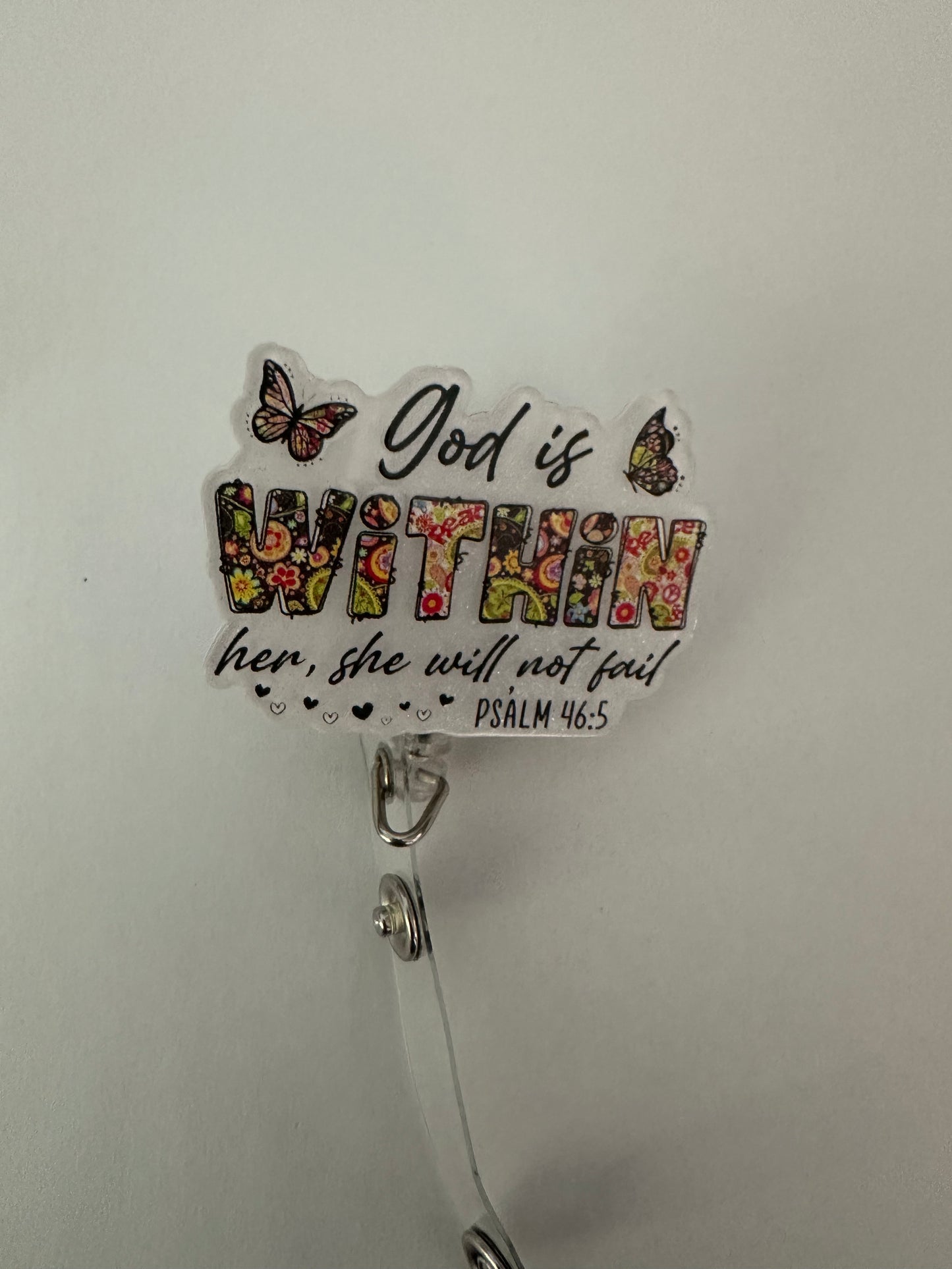 God Psalm 46:5 Badge Reel