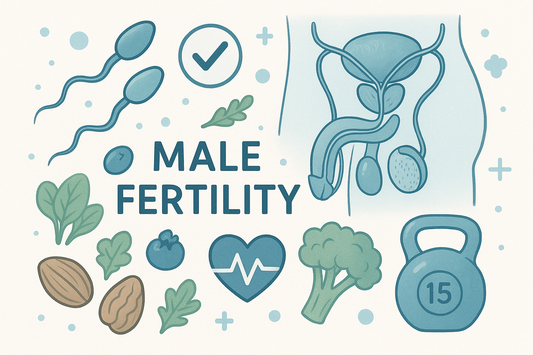 What is male infertility? What roles does it have with female fertility?