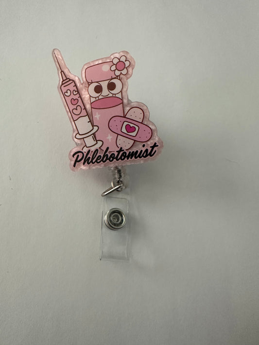 Phlebotomist Badge Reel