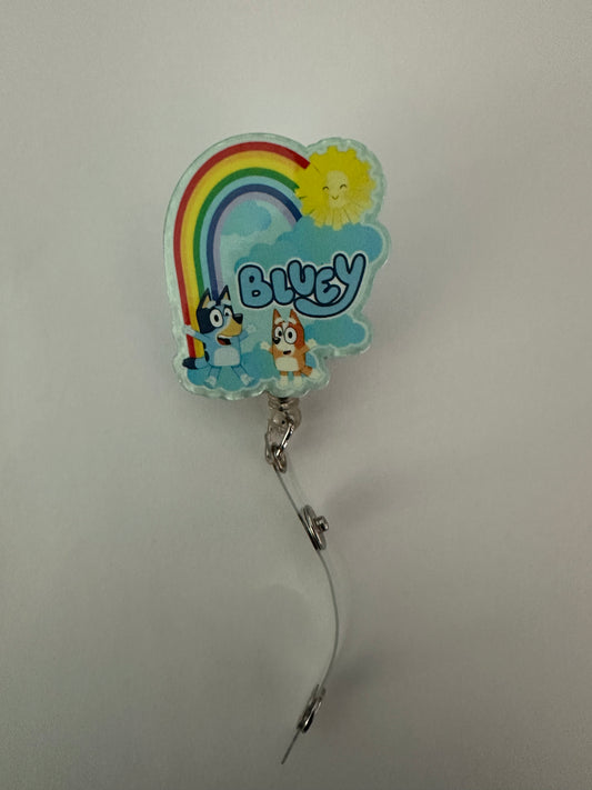 Bluey Badge Reel