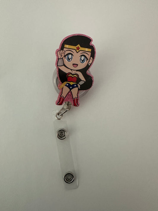 Wonder Lady Badge Reel