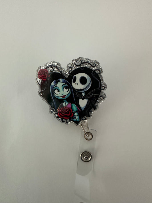 Heart Jack Skeleton Badge Reel