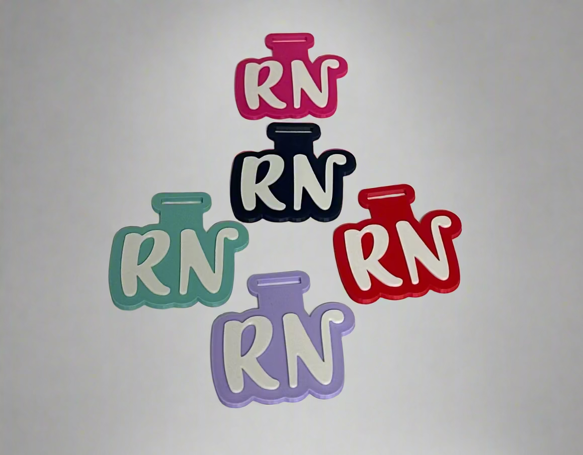RN Badge Buddies Charm (Sunday Style)