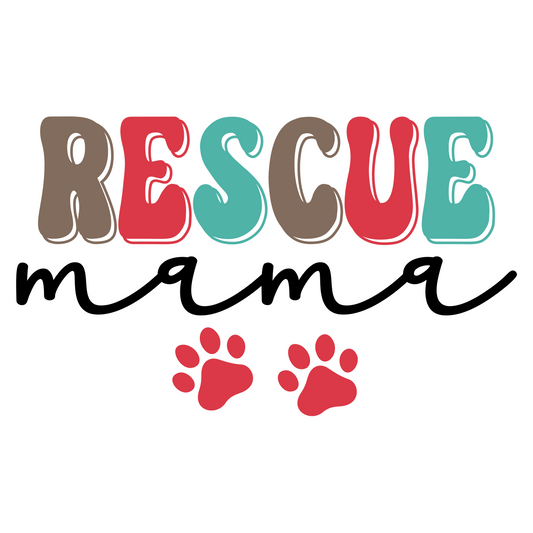 Rescue Mama Sticker